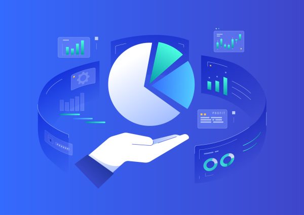 Data Driven Marketing illustration Data Driven Marketing illustration